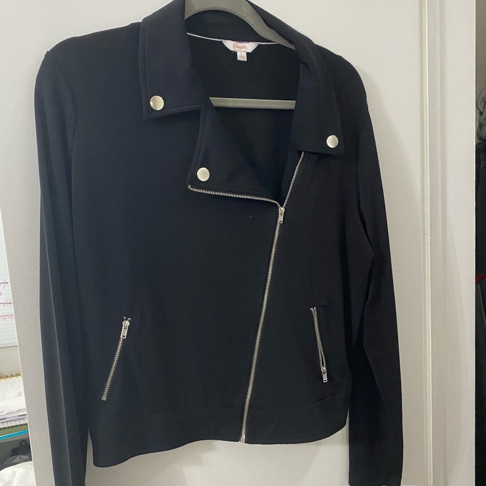 Candie’s Black Zip Up